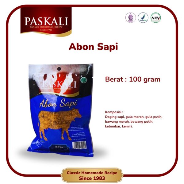 Abon Sapi Paskali 100 Gram