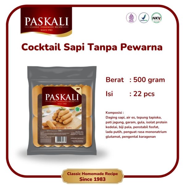 Cocktail Sapi Tanpa Pewarna